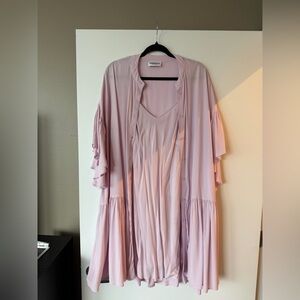 Elegant Pink Women's Dress